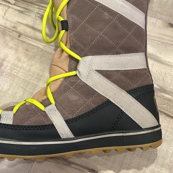 Sorel Glacy Explorer tall snow winter boots size 8 - Picture 6 of 12
